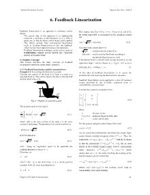 Applied Nonlinear Control - Chapter 6: Feedback Linearization - Nguyễn Tân Tiến