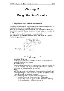 Bài giảng 3G3MV - Chương 10: Dùng biến tần với motor
