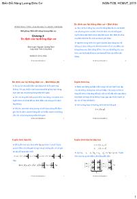 Bài giảng Biến đổi năng lượng điện cơ - Chương 5: Ổn định các hệ thống điện cơ - Nguyễn Quang Nam