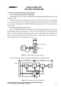 Bài giảng Hệ thống truyền động điện - Chương 1: Những khái niệm cơ bản về hệ thống truyền động điện