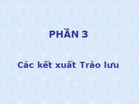 Bài giảng PSS/E - Phần 3: Các kết xuất Trào lưu