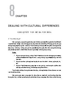 Bài tập lớn môn Quản lý dự án - Đề tài: Dealing with cutural differences