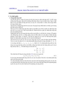 Giáo trình Cơ ứng dụng - Chương 6: Trạng thái ứng suất và lý thuyết bền - Lê Thanh Phong