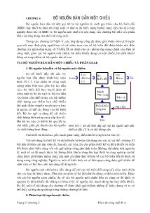 Giáo trình Điện tử công suất - Chương 6: Bộ nguồn bán dẫn một chiều