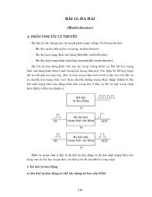 Giáo trình Thực tập Kỹ thuật số - Bài 11: Đa hài (Multivibrator)