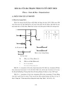 Giáo trình Thực tập Kỹ thuật số - Bài 13: Cửa ba trạng thái và tổ chức BUS (Three - State & Bus - Organization)