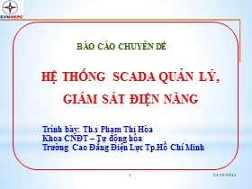 Hệ thống SCADA quản lý, giám sát điện năng - Phạm Thị Hòa