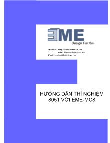 Hướng dẫn thí nghiệm 8051 với EME-MC8