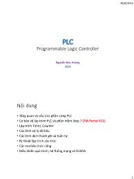 Tài liệu PLC (Programmable Logic Controller) - Nguyễn Đức Hoàng