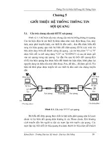 Thông tin và điều độ trong hệ thống điện - Chương 5: Giới thiệu hệ thống thông tin sợi quang