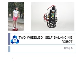 Two-Wheeled self-balancing robot