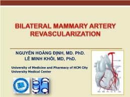Bilateral mammary artery revascularization - Nguyễn Hoàng Định