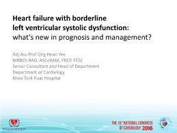 Heart failure with borderline left ventricular systolic dysfunction: What's new in prognosis and management?