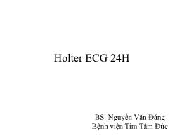 Holter ECG 24H - Nguyễn Văn Đáng