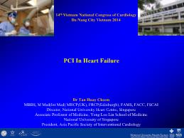 PCI in heart failure