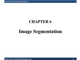 Digital Image Processing - Chapter 6: Image Segmentation - Nguyen Viet Dung