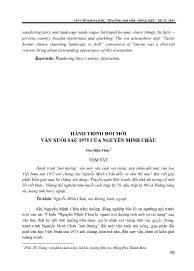 Hành trình đổi mới văn xuôi sau 1975 của Nguyễn Minh Châu
